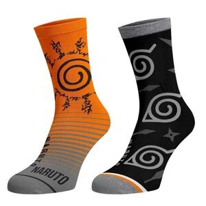 Naruto 2-Pair Crew Socks